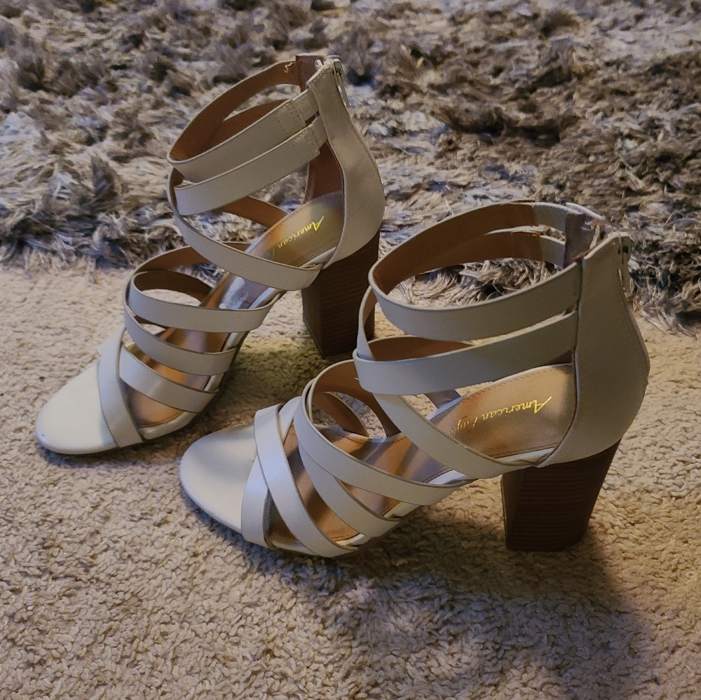 Open Toed Strappy Heels